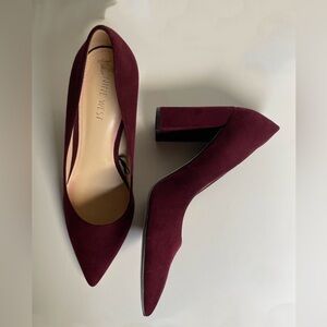 Nine West Maroon Heels